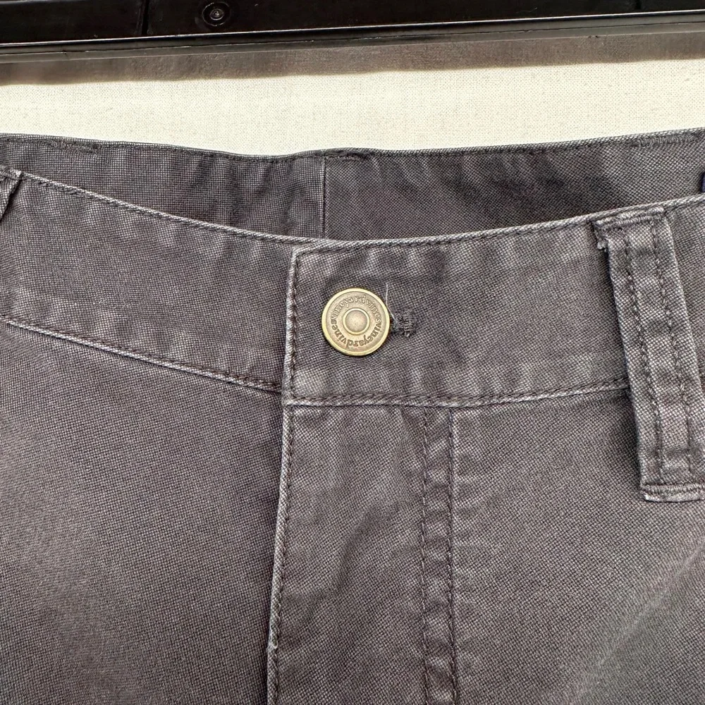 Vineyard Vines Mens 5‎ Pocket Canvas Pants Slim Fit Straight Leg Gray Size 40